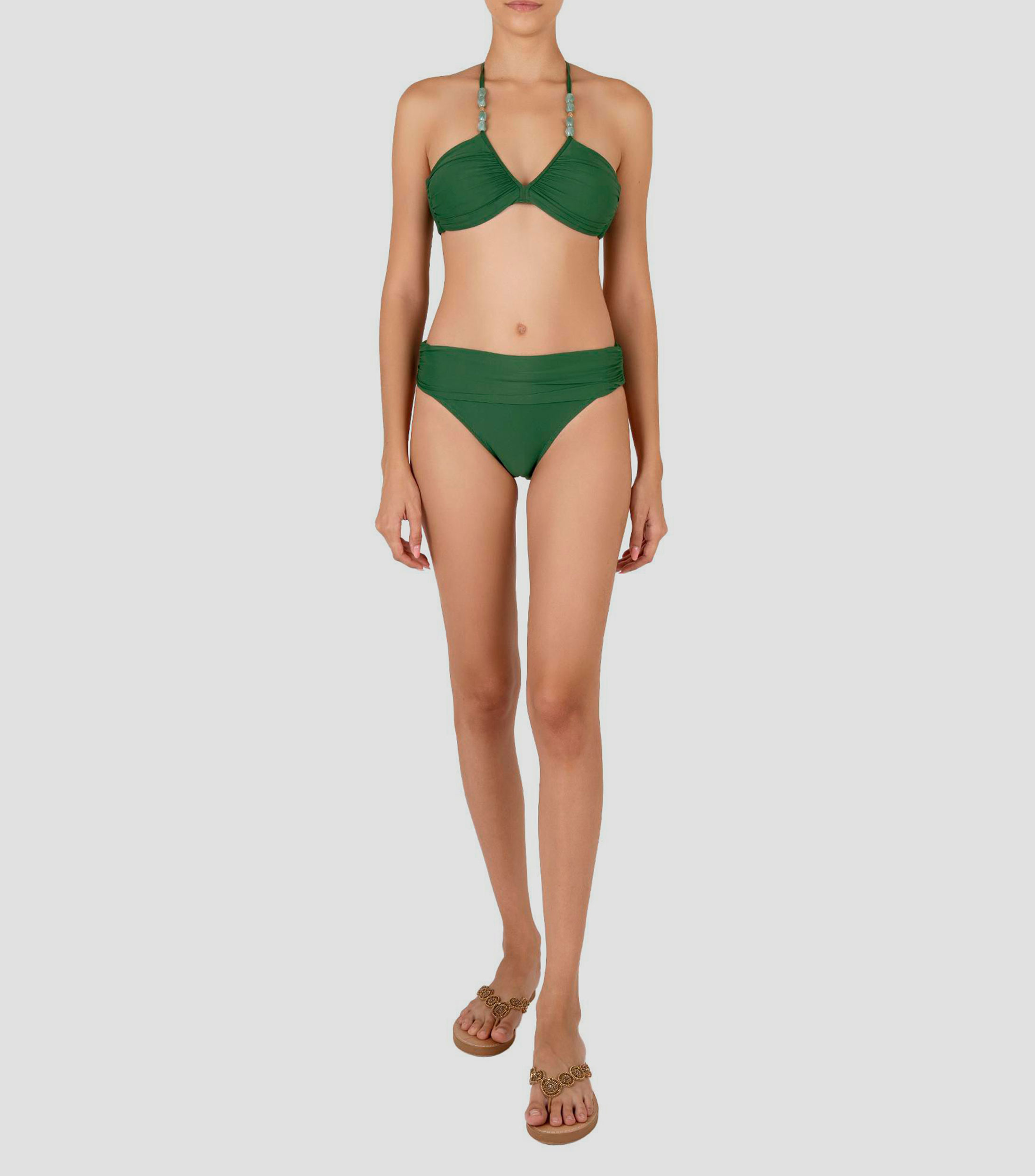 Bikini top Lagoa liso Mujer